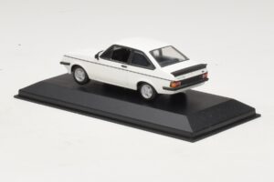 Ford Escort Mk1 TC Baltas Minichamps 1:43 400081070 Metalas - nuotrauka 3 iš 4