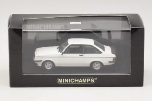 Ford Escort Mk1 TC Baltas Minichamps 1:43 400081070 Metalas - nuotrauka 4 iš 4