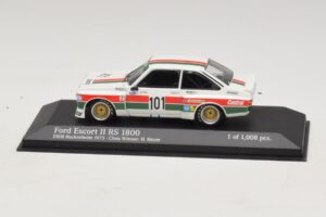 Ford Escort Mk2 RS1800 #10 H. Heyer Class Winner DRM Hockenheim 1975 Minichamps 1:43 400758491 Metalas