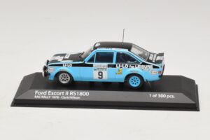 Ford Escort Mk2 RS1800 #9 R. Clark / Wilson RAC Rally 1978 Minichamps 1:43 400788409 Metalas
