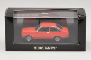 Ford Escort Mk2 Spanish Red Minichamps 1:43 400084100 Metalas - nuotrauka 4 iš 4
