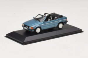 Ford Escort Mk3 Kabrioletas Mėlynas Metalik Minichamps 1:43 400085030 Metalas - nuotrauka 2 iš 4