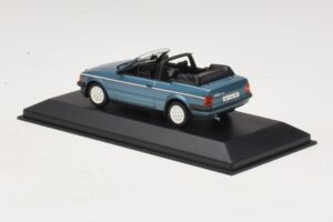 Ford Escort Mk3 Kabrioletas Mėlynas Metalik Minichamps 1:43 400085030 Metalas - nuotrauka 3 iš 4