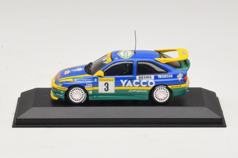 Ford Escort RS #3 Bernardini / Occelli Rally Monte Carlo Winner 1996 Minichamps 1:43 Ford Escort RS #3 Bernardini / Occelli Rally Monte Carlo Winner 1996 Minichamps 1:43 430968203 Metalas