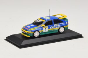 Ford Escort RS #3 Bernardini / Occelli Rally Monte Carlo Winner 1996 Minichamps 1:43 430968203 Metalas - nuotrauka 2 iš 4