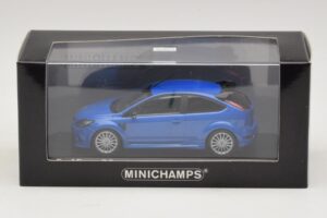 Ford Focus RS Mk2 Mėlyna Metalik Minichamps 1:43 400088101 Metalas - nuotrauka 4 iš 4