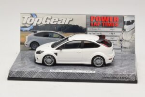 Ford Focus RS Mk2 Top Gear Baltas Be Figūrėlės Minichamps 1:43 519438810-R1 Metalas