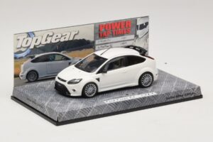 Ford Focus RS Mk2 Top Gear Baltas Be Figūrėlės Minichamps 1:43 519438810-R1 Metalas - nuotrauka 2 iš 5
