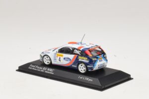 Ford Focus RS WRC #4 C. McRae / N. Grist Rally Monte Carlo 2001 Minichamps 1:43 430018904 Metalas - nuotrauka 3 iš 4
