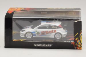 Ford Focus RS WRC #46 V. Rossi / C. Cassina RAC Rally 2007 Pažeista Dėžė Minichamps 1:43 400078446-O1 Metalas - nuotrauka 5 iš 5