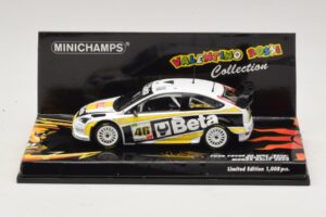 Ford Focus RS WRC #46 V. Rossi / C. Cassina Monza Rally Show 2008 Minichamps 1:43 400088946 Metalas