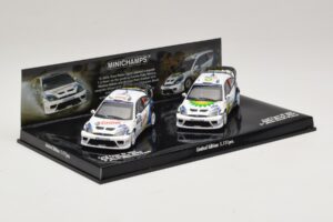 Ford Focus RS WRC Rally Mexico 2004 Set Minichamps 1:43 402048376 Metalas - nuotrauka 2 iš 5