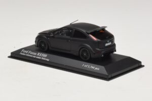 Ford Focus RS500 Mk2 Matte Black Minichamps 1:43 400088104 Metalas - nuotrauka 2 iš 3
