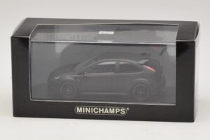 Ford Focus RS500 Mk2 Matte Black Minichamps 1:43 400088104 Metalas - nuotrauka 3 iš 3