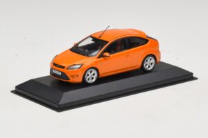 Ford Focus ST Mk2 Electric Orange Minichamps 1:43 400087302 Metalas - nuotrauka 2 iš 4