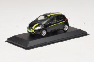 Ford Ka Mk2 Juodas Geltonas Minichamps 1:43 400088200 Metalas - nuotrauka 3 iš 5