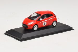 Ford Ka Mk2 Grand Prix Stiliaus Paketas Raudonas Minichamps 1:43 400088201 Metalas - nuotrauka 2 iš 4