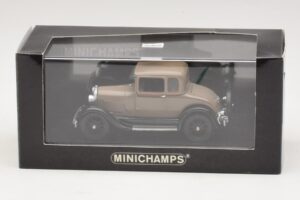 Ford Model A Standard Coupe Béžinis Minichamps 1:43 400082102 Metalas - nuotrauka 4 iš 4