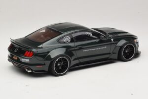 Ford Mustang Liberty Walk Žalias GT Spirit 1:18 GT838 Derva - nuotrauka 2 iš 6