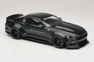 Ford Mustang Liberty Walk Žalias GT Spirit 1:18 GT838 Derva - nuotrauka 4 iš 6