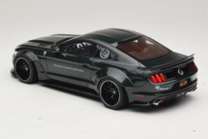 Ford Mustang Liberty Walk Žalias GT Spirit 1:18 GT838 Derva - nuotrauka 5 iš 6