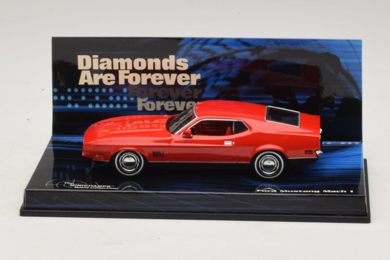 Ford Mustang Mach 1 Bond Collection Minichamps 1:43 Ford Mustang Mach 1 Bond Collection Minichamps 1:43 436087120 Metalas