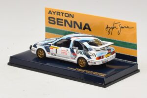 Ford Sierra RS Cosworth #1 A. Senna Rally Test 1986 Minichamps 1:43 540864399 Metalas - nuotrauka 3 iš 4