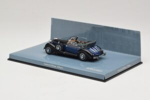 Horch 853 A Sport Cabriolet Juodas Mėlynas Minichamps 1:43 436012036 Metalas - nuotrauka 3 iš 5