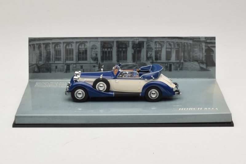 Horch 853 Cabriolet Mėlynas Minichamps 1:43 436012032 Metalas