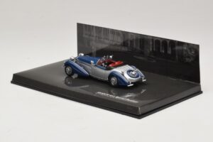 Horch 855 Special Roadster Sidabrinis Mėlynas Minichamps 1:43 436014202 Metalas - nuotrauka 3 iš 5