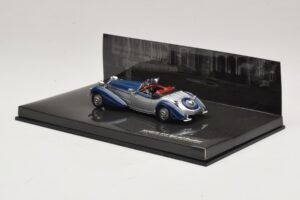 Horch 855 Special Roadster Sidabro Mėlyna Be Išorinės Dėžės Minichamps 1:43 436014202-O1 Metalas - nuotrauka 3 iš 4
