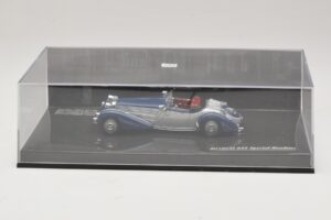 Horch 855 Special Roadster Sidabro Mėlyna Be Išorinės Dėžės Minichamps 1:43 436014202-O1 Metalas - nuotrauka 4 iš 4