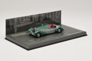 Horch 855 Special Roadster Sidabrinis Žalias Minichamps 1:43 436014205 Metalas - nuotrauka 2 iš 5