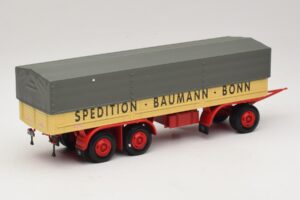 Kassbohrer Bortinė Priekaba Baumann Bonn Minichamps 1:43 439161097 Metalas - nuotrauka 2 iš 6