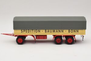 Kassbohrer Bortinė Priekaba Baumann Bonn Minichamps 1:43 439161097 Metalas - nuotrauka 3 iš 6
