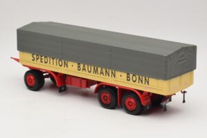 Kassbohrer Bortinė Priekaba Baumann Bonn Minichamps 1:43 439161097 Metalas - nuotrauka 5 iš 6