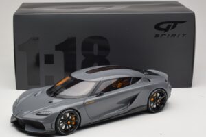 Koenigsegg Gemera Pilkas GT Spirit 1:18 GT374 Derva - nuotrauka 5 iš 5