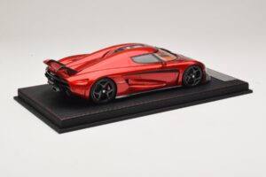 Koenigsegg Regera Candy Apple Red FrontiArt 1:18 AS010-77 Derva - nuotrauka 2 iš 7