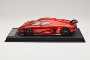 Koenigsegg Regera Candy Apple Red FrontiArt 1:18 AS010-77 Derva - nuotrauka 3 iš 7