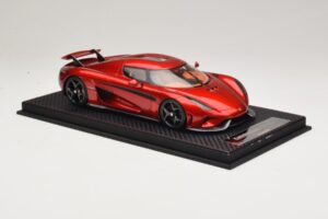 Koenigsegg Regera Candy Apple Red FrontiArt 1:18 AS010-77 Derva - nuotrauka 4 iš 7