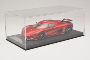Koenigsegg Regera Candy Apple Red FrontiArt 1:18 AS010-77 Derva - nuotrauka 6 iš 7