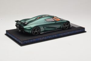 Koenigsegg Regera Žalias Tonuotas Karbonas FrontiArt 1:18 AS010-110 Derva - nuotrauka 2 iš 7