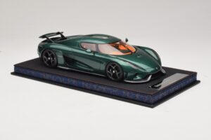 Koenigsegg Regera Žalias Tonuotas Karbonas FrontiArt 1:18 AS010-110 Derva - nuotrauka 5 iš 7
