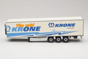 Krone Cooliner Lanksti Dėžinė Priekaba Minichamps 1:43 439911040 Metalas - nuotrauka 3 iš 6