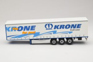 Krone Profiliner Lanksti Tento Priekaba Minichamps 1:43 439911120 Metalas - nuotrauka 3 iš 6