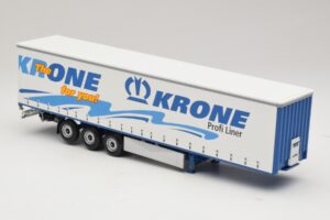 Krone Profiliner Lanksti Tento Priekaba Minichamps 1:43 439911120 Metalas - nuotrauka 4 iš 6