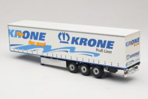 Krone Profiliner Lanksti Tento Priekaba Minichamps 1:43 439911120 Metalas - nuotrauka 5 iš 6