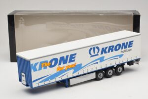 Krone Profiliner Lanksti Tento Priekaba Minichamps 1:43 439911120 Metalas - nuotrauka 6 iš 6
