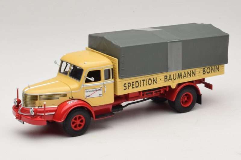Krupp Titan Bortinis Sunkvežimis Baumann Bonn Minichamps 1:43 439069025 Metalas