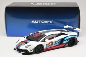 Lamborghini Aventador LB Works Martini Livery AUTOart 1:18 79185 Kompozitas - nuotrauka 8 iš 8